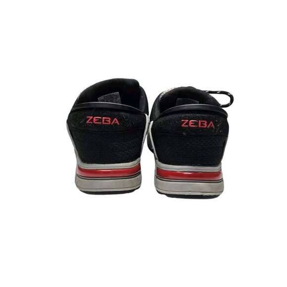 Zeba Hands Free Slip On Sneakers Athletic Shoes Men's 10 X-Wide Gray Black Mesh - Picture 3 of 10